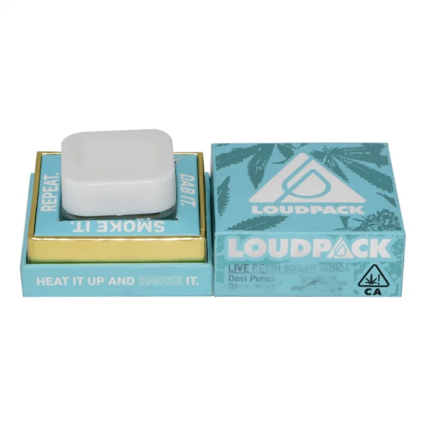 Loudpack Concentrate Container Box Packaging