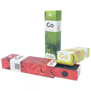 Child Resistant Paper Boxes for Vape Cart Packaging with EVA Holder