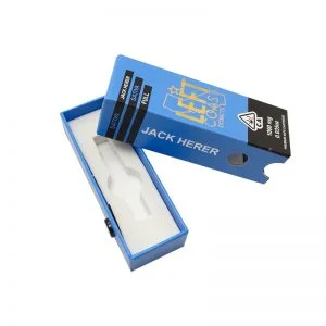 Vape Child Resistant Slide Box Cartridge Packaging