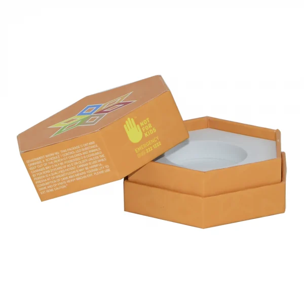 Hexagonal Packaging Boxes for Concentrate Container