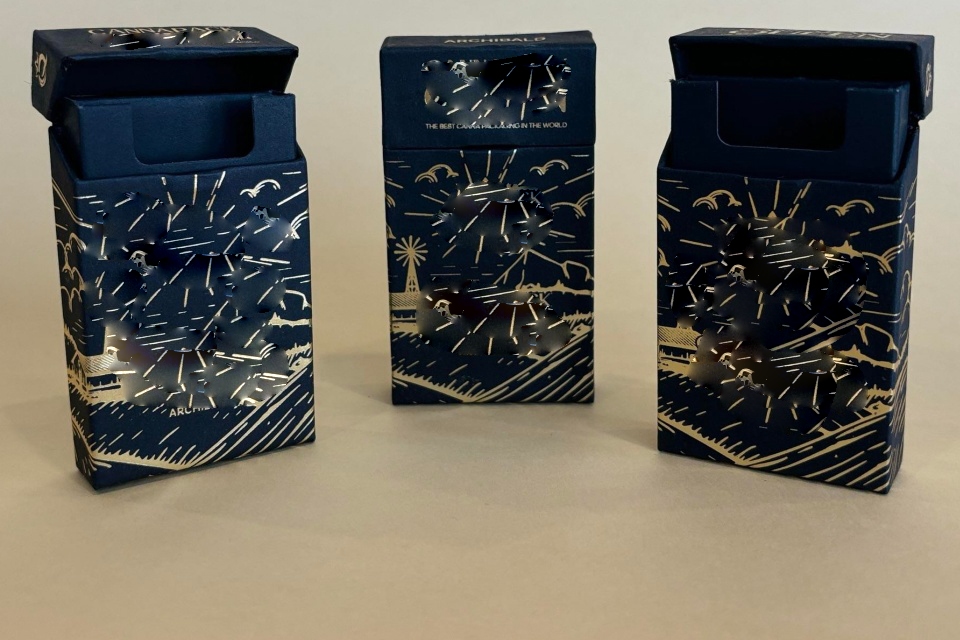 B2B Pre Roll Packaging Boxes OEM 3 Pre Roll Packaging